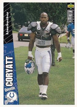 Quentin Coryatt Indianapolis Colts 1996 Upper Deck Collector's Choice NFL #150